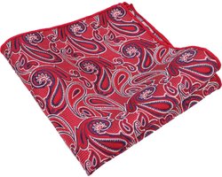 Pochet Paisley - Rood - Sorprese - pochette - heren - model 1