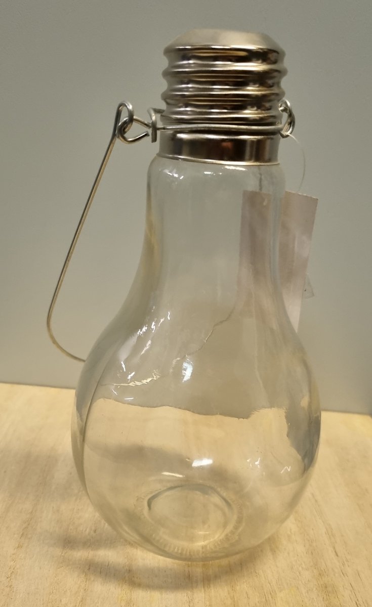 Glazen lamp vaasje - Countryfield