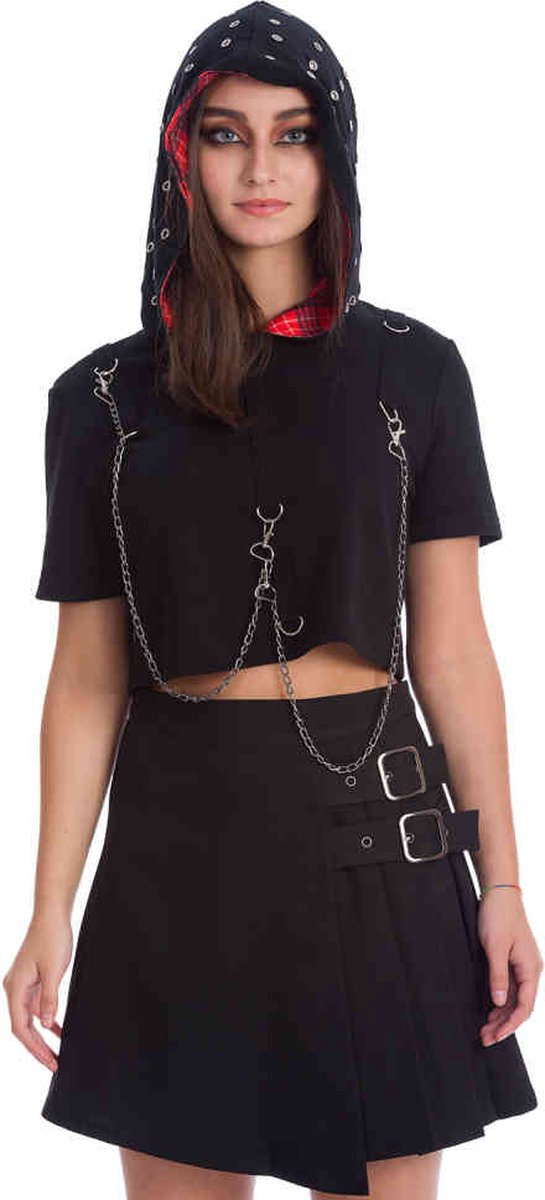 Banned - YOUTH GIRL Hoodie/trui - L - Zwart