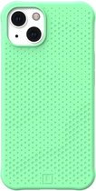 UAG Hoesje geschikt voor Apple iPhone 13 Telefoonhoesje Flexibel TPU | UAG [U] Dot Backcover Shockproof | Schokbestendig iPhone 13 Telefoonhoesje | Anti Shock Proof - Spearmint | Groen