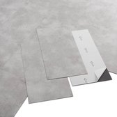 ARTENS - Sols PVC - Dalles autocollantes - Effet béton - Gris clair - 2,23m² / 12 dalles