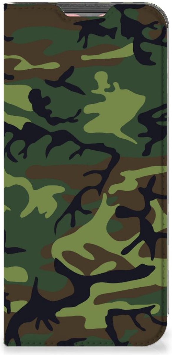 Samsung Galaxy A13 (4G) Hoesje met Magneet Army Dark