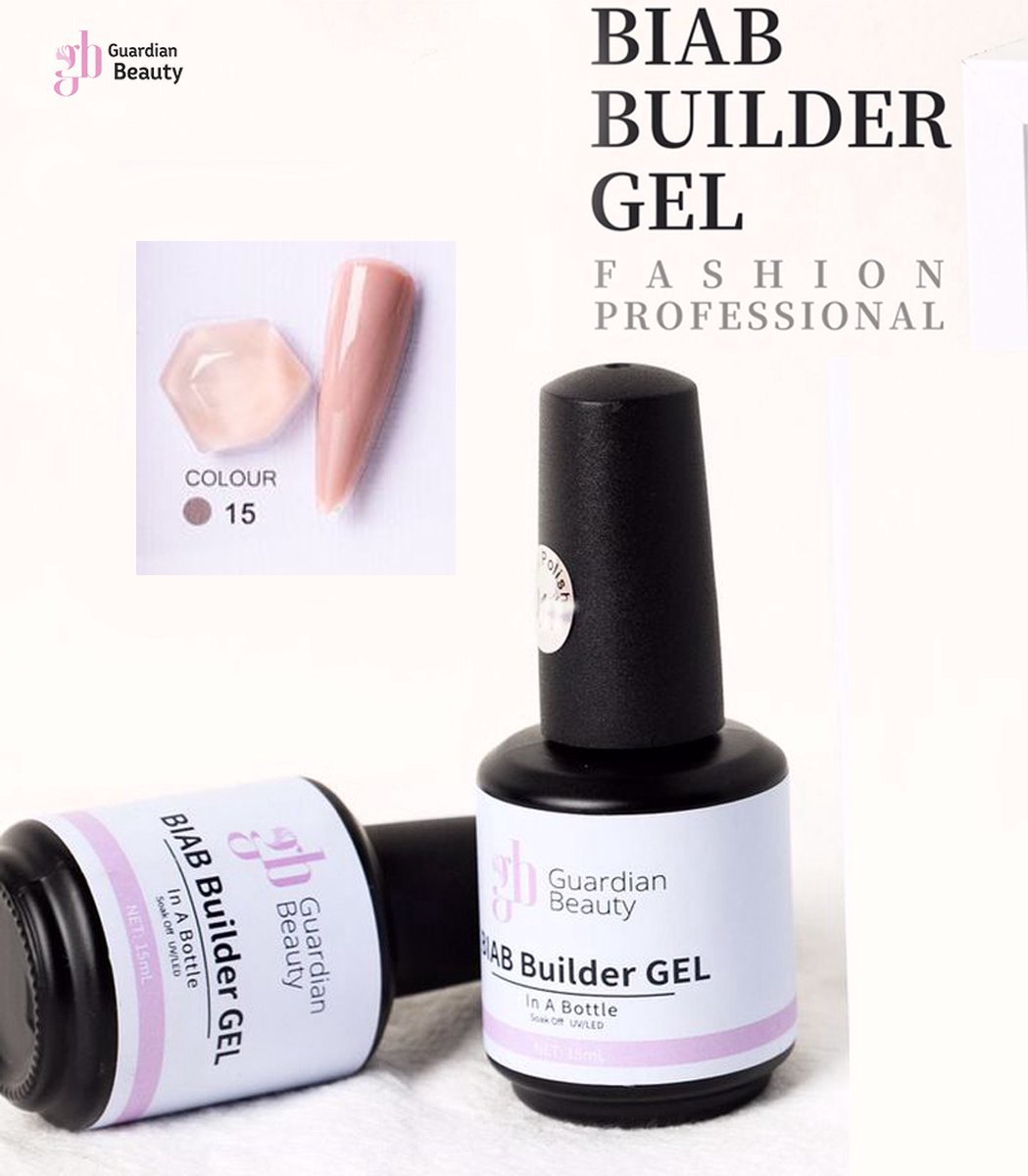 Nagel Gellak - Biab Builder gel #15 - Gellex - Absolute Builder gel - Aphrodite | BIAB Nail Gel 15ml