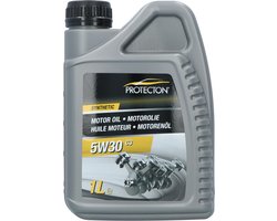 Protecton Motorolie 5W-30 C3 – Synthetisch - Voor benzine-, LPG- & dieselmotoren – Mid-SAPS brandstof besparend – Speciaal ontwikkeld voor pompverstuiver dieselmotoren - Verminderde vorming van verbrandingsresten – 1 Liter