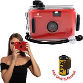 TibaGoods wegwerpcamera - Met rol - Waterdicht - Analoge Camera - Disposable Camera - Kinder Camera - Vlog Camera