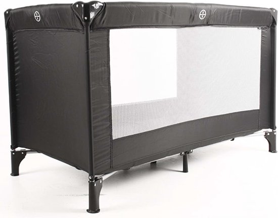 Product: KEKK Campingbed Reisbed Zwart Inklapbaar met matras 60 x 120 cm, van het merk Kekk