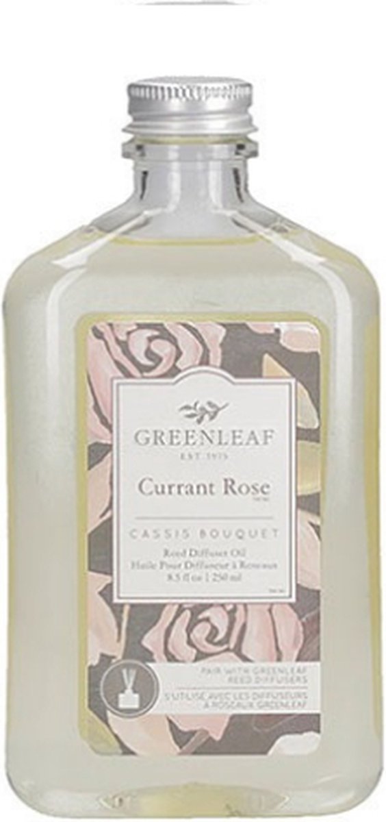Greenleaf Diffuser Refil Oil Currant Rose