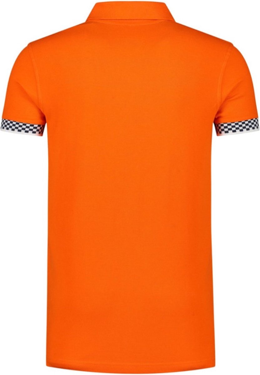 Oranje polo shirt racing/Formule 1 voor heren - Nederland supporter/fan kleding - Race/racen/racing - Formule 1 verkleedkleding XL (54)