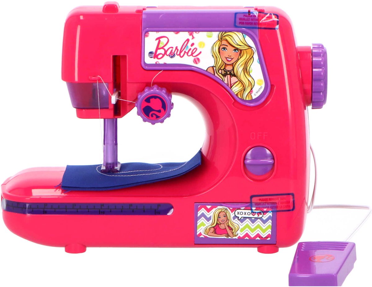 Machine à coudre enfant – Machine à coudre Barbie – Dès 8 ans (Eco-part :  0,17€ incluse dans le prix) – Maped France
