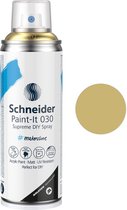 Schneider - Paint-it 030 - DIY - peinture en aérosol - peinture aérosol - peinture acrylique - 200ml - or métallisé