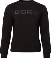 "Björn Borg - BB Logo - Crewneck - Trui Vrouwen - Maat S- Zwart"