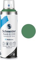 Schneider - Paint-it 030 - DIY - bombe de peinture - peinture aérosol - peinture acrylique - 200ml - vert mousse