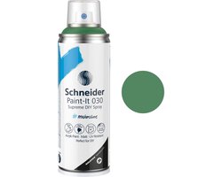Schneider spuitbus verf - Paint-It 030 - DIY spuitverf - acrylverf - 200ml - mos groen - S-ML03050045