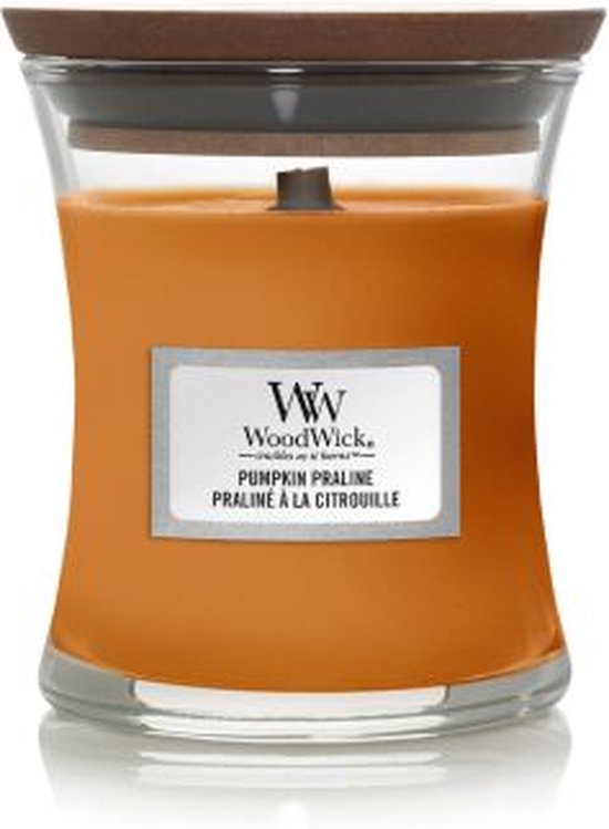 WoodWick - Pumpkin Praline Mini Candle