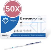 Telano Zwangerschapstest Vroeg Dipstick 50 stuks - Strip Gevoelig