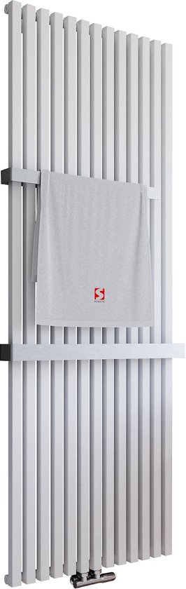 Schulte designradiator LYON 46 x 180 cm, voor veel vermogen, 1112 Watt,  alpine-wit,... | bol.com