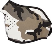 Gezichtsmasker - mondkapje - mondmaskers - motor masker - camouflage masker grijs