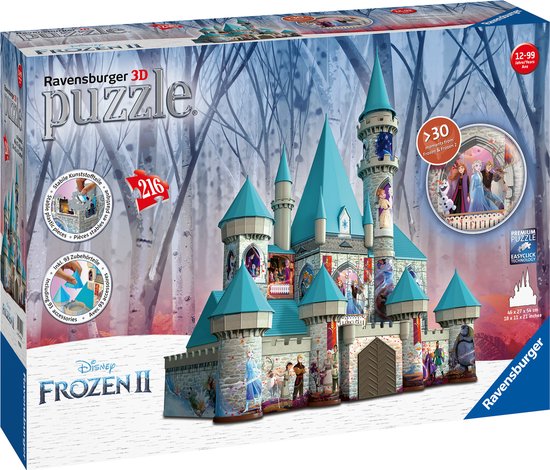 Ravensburger Puzzle 3D Château de La Reine des Neiges / Disney | bol.com