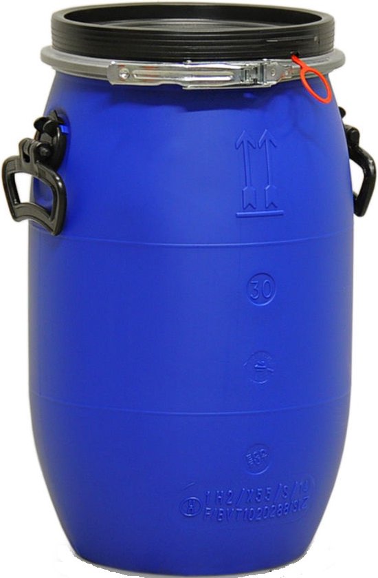 Dekselvat 220 liter met klemband nu € 54 | De specialist in RDW uit het