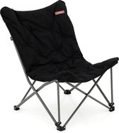 Bol.com Vlinderstoel - Opvouwbaar - Incl. Draagtas - Campingstoel - Max. 125kg - Brandwerend - Extra Zachte Stof aanbieding