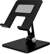 Servir Support Tablette XL Pliable - Extra Robuste et Stable - Noir Support Pliable pour Table ou Bureau - Zwart
