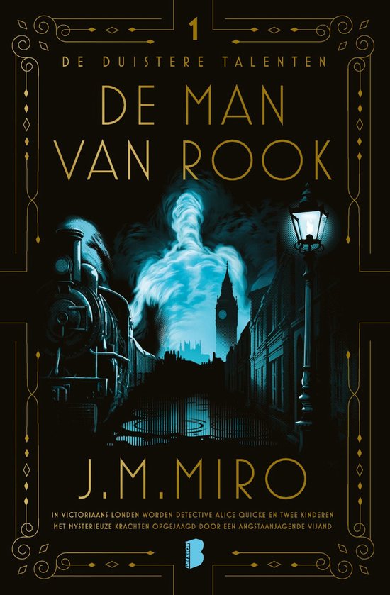Duistere talenten 1 - De man van rook - cover