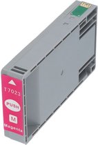 PrintAbout huismerk Inktcartridge T70234010 Magenta geschikt voor Epson