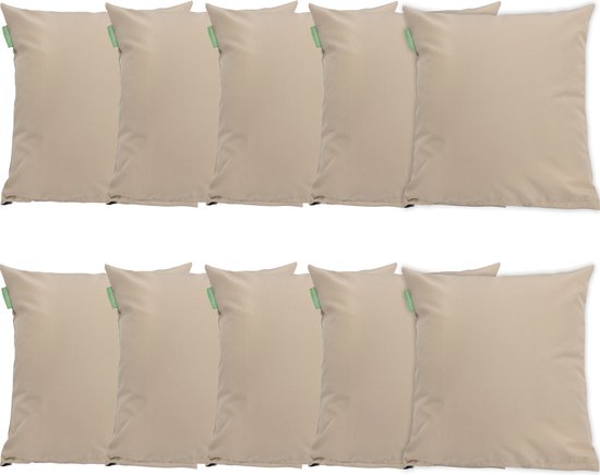 Gardenista Buiten Ligstoel Neksteun Kussen | Waterbestendig Tuin Terrasmeubilair Hoofdsteun Kussen | Hypoallergeen | Comfortabele, stevige veilige slipvrije riem | Makkelijk schoon te maken (Groente