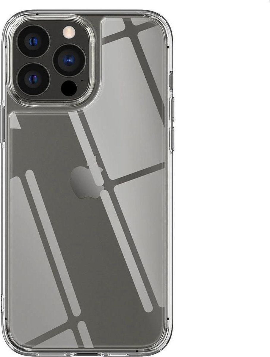Spigen Quartz Hybrid TPU met Air Cushion hoesje voor iPhone 13 Pro Max - doorzichtig