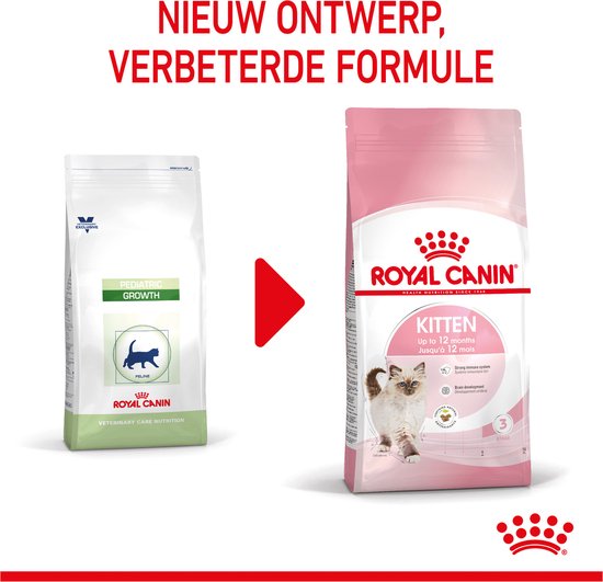 gezagvoerder schilder Herdenkings Royal Canin Pediatric Growth - 4 maanden tot 12 maanden of tot castratie -  Kattenvoer... | bol.com