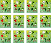 Voetbal Stickers Uitdelen | Voetballen | 12 stickervellen