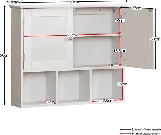 Bath Vida Milano dubbele deur gespiegelde badkamer kast opbergplanken Bath Vida Milano dubbele deur gespiegelde badkamer kast opbergplanken