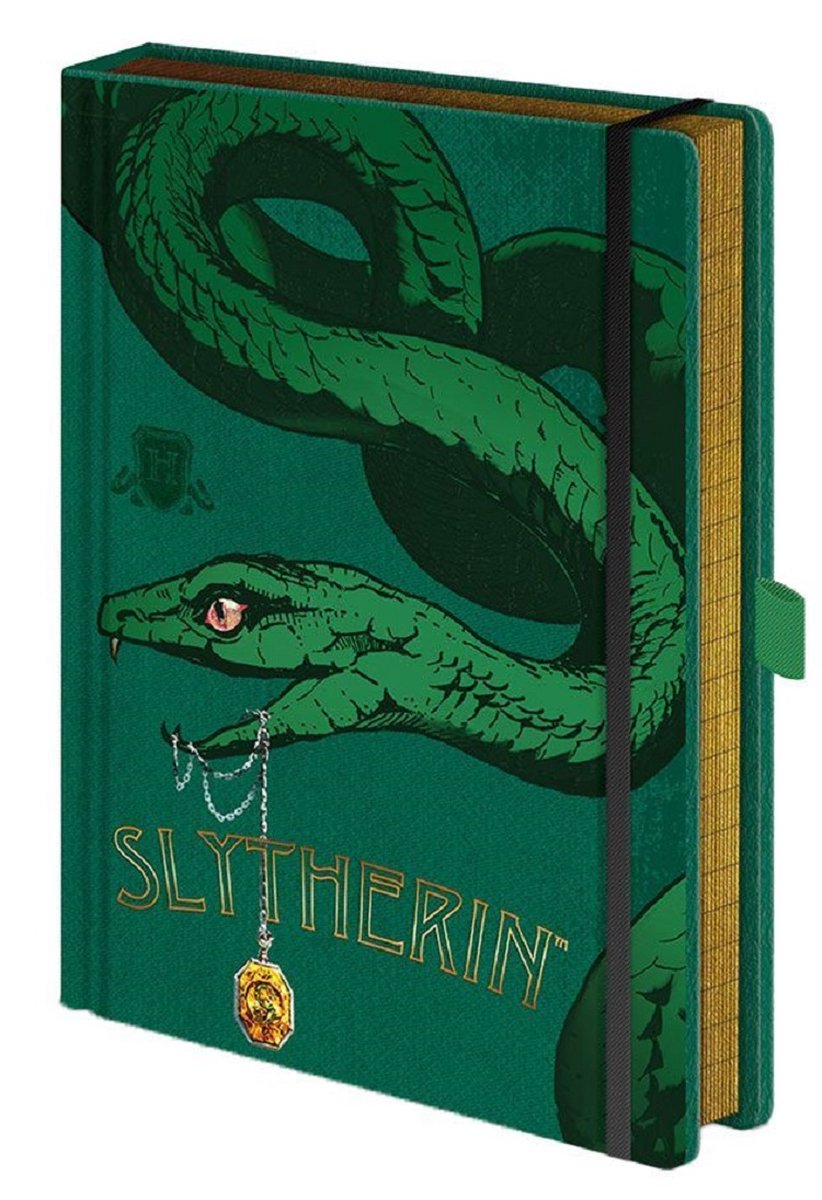 Harry Potter - Intricate Houses - Slytherin - Premium A5 Notitieboek