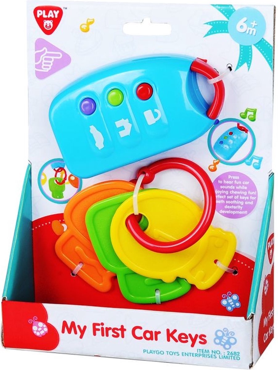 Playgo Mijn Eerste Autosleutels