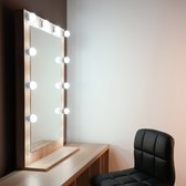 Achaté Spiegellampen 10 stuks - Spiegel Verlichting -  3 Soorten LED licht - Dimbaar tot 5 Standen - Spiegellamp