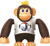 YCOO - Chimpy the Monkey - 15 CM - Wit