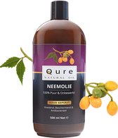 Neemolie 500ml | 100% Puur & Onbewerkt | Koudgeperste Neem Olie voor mens, dier en planten