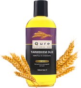 Tarwekiemolie 100ml | 100% Puur en Onbewerkt | Food Grade Kwaliteit Tarwekiem olie | Geschikt voor huid, haren en inname
