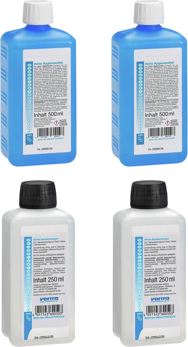 Venta - Hygienemiddel en Reiniger - Airwasher set - Jaarpakket | bol.com