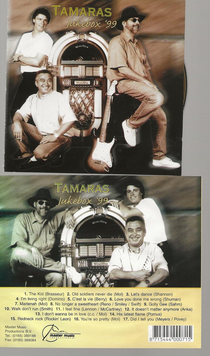 the TAMARAS - JUKEBOX '99