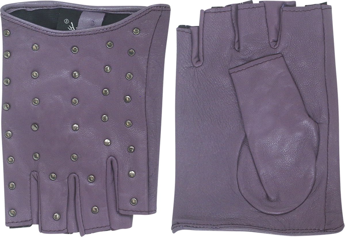 Gants Steampunk Demi-doigts En PU Cuir - Style Punk Rock, Unisexe, Pour Concerts, Cyclisme, Cosplay - 12