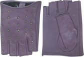 Laimböck Zapopan - Leren dames handschoenen zonder toppen Color: Purple Mist, Size: 7