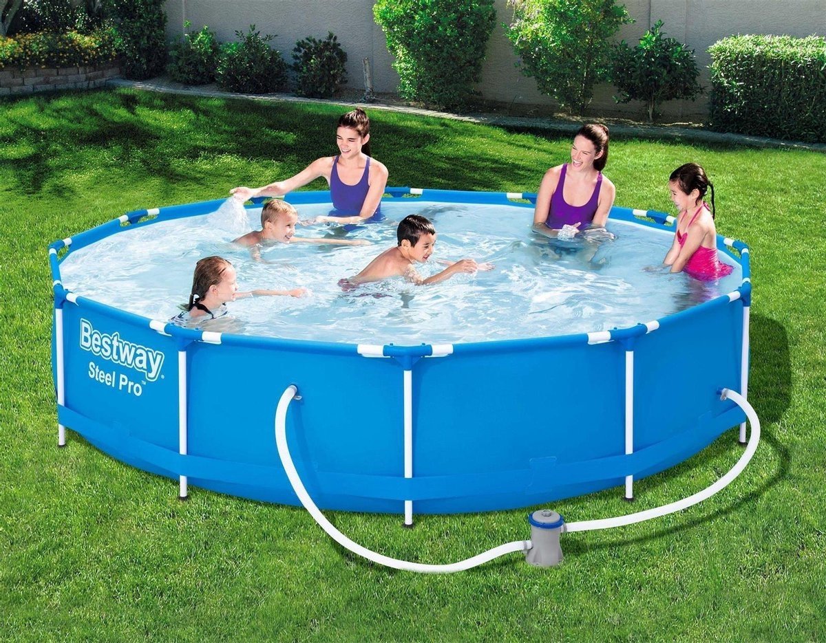 Bestway Steel Pro Zwembad - Ø 366 x 76 cm met filterpomp – foto 5