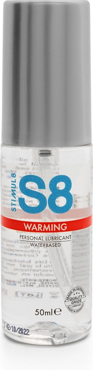 Goedkoopste STIMUL8 - S8 WATER-BASED LUBRICANT EF. HEAT 50ML