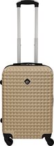 SB Travelbags Handbagage koffer 55cm 4 wielen trolley - Champagne