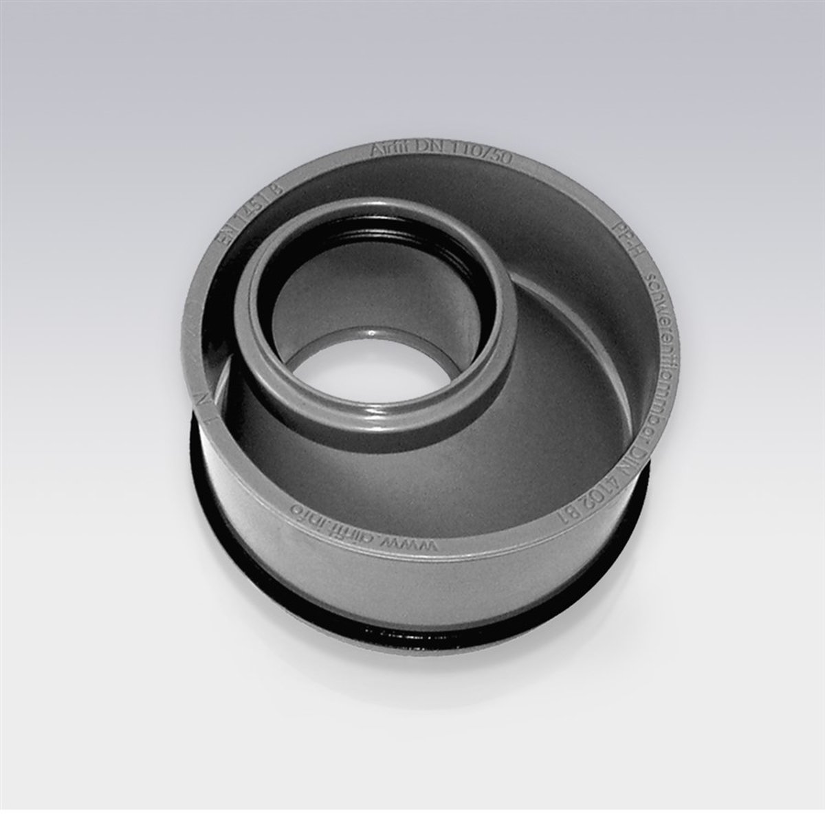 Airfit Verloopstuk riool manchet 110x75mm