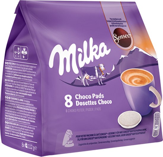 SENSEO MILKA CHOCO PADS 8 pads bol