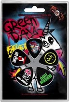 Green Day - Father Of All Plectrum - Set van 5 - Multicolours