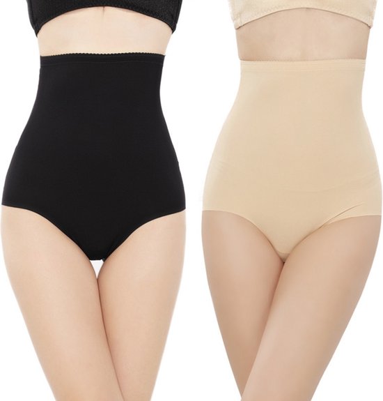 Correctie ondergoed shapewear - High waist string zwart maat 40/42