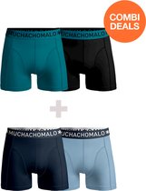 Muchachomalo Heren Boxershorts - 2 Pack - Maat S - Mannen Onderbroeken